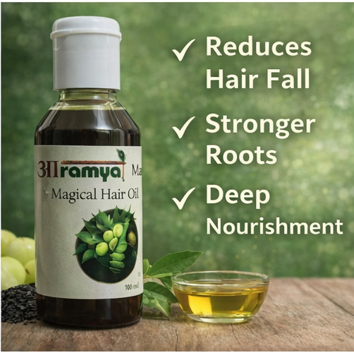 Magical Hair Oil - Herbal Scalp & Root Nourishing Oil (100ml)