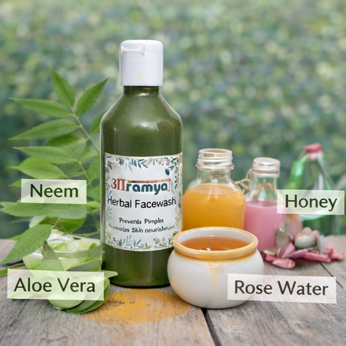Herbal Facewash – Gentle Daily Cleanser for Clear, Healthy Skin (250ml)